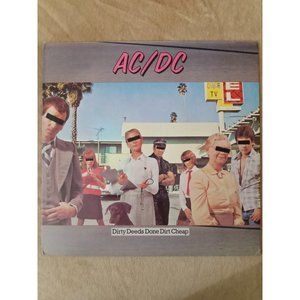 AC DC dirty deeds done dirt cheap vinyl